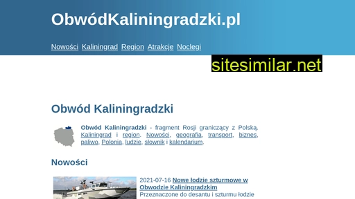 obwodkaliningradzki.pl alternative sites
