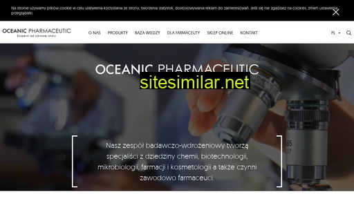 Oceanicpharmaceutic similar sites