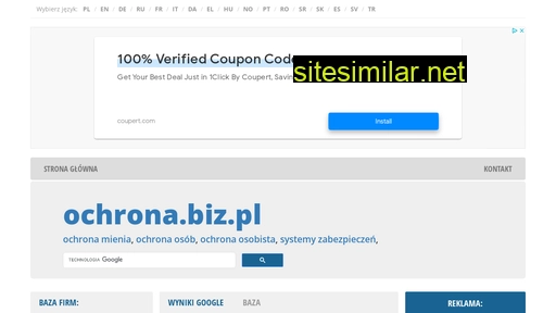 ochrona.biz.pl alternative sites
