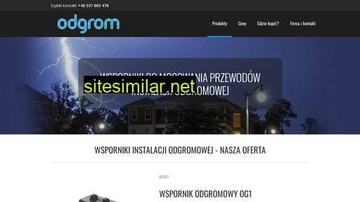 odgrom.pl alternative sites