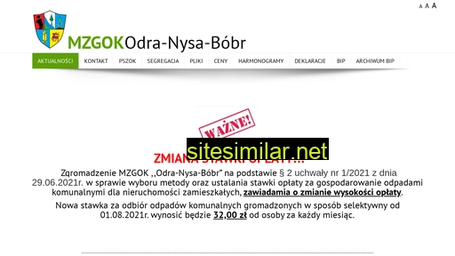 odra-nysa-bobr.pl alternative sites