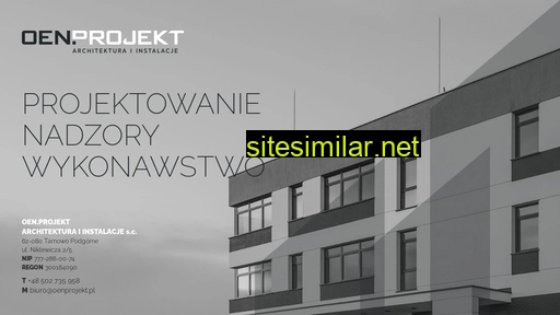 oenprojekt.pl alternative sites