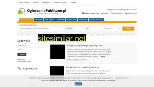 ogloszeniapubliczne.pl alternative sites