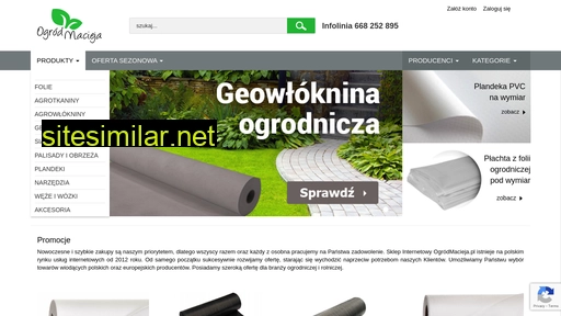 ogrodmacieja.pl alternative sites