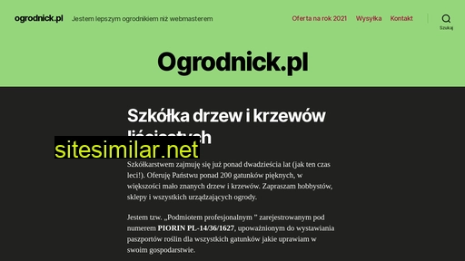 ogrodnick.pl alternative sites