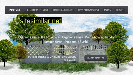 ogrodzeniabetonowe24.pl alternative sites