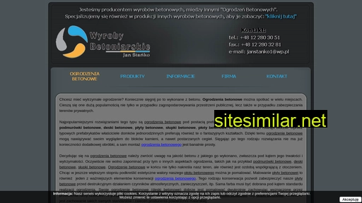 ogrodzeniabetonowemalopolska.pl alternative sites