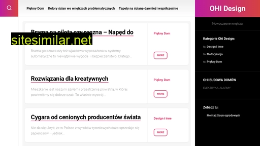 ohi-design.pl alternative sites