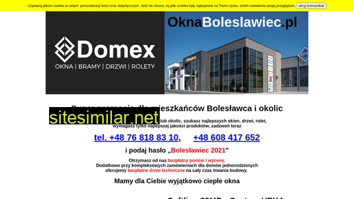 oknaboleslawiec.pl alternative sites