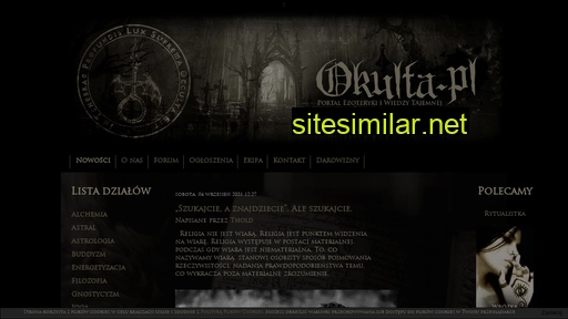 okulta.pl alternative sites