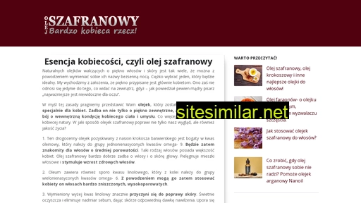 olejek-szafranowy.pl alternative sites
