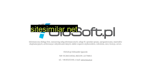 olosoft.pl alternative sites