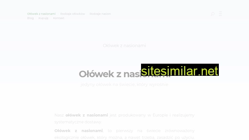 olowekznasionami.pl alternative sites