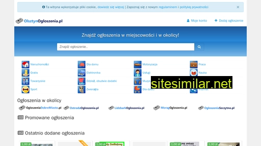 olsztynogloszenia.pl alternative sites