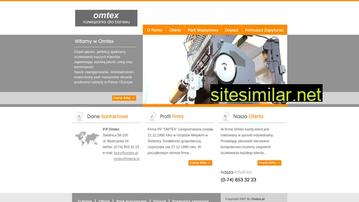 omtex.pl alternative sites