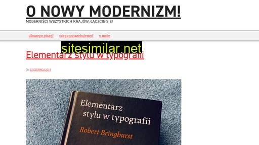 onowymodernizm.pl alternative sites