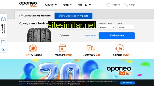 oponeo.pl alternative sites