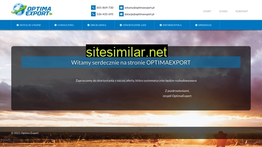 optimaexport.pl alternative sites