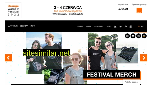 orangewarsawfestival.pl alternative sites