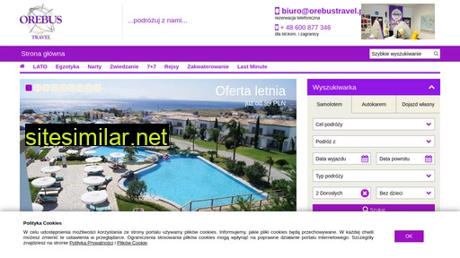 orebustravel.pl alternative sites