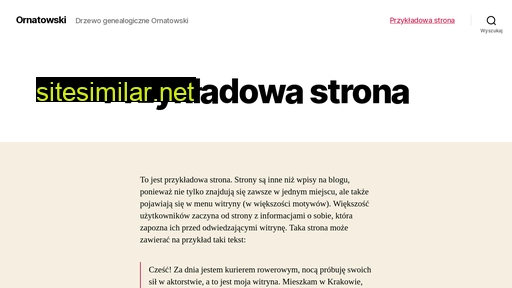 ornatowski.pl alternative sites