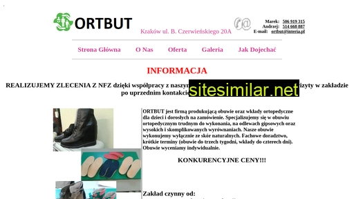 ortbut.com.pl alternative sites