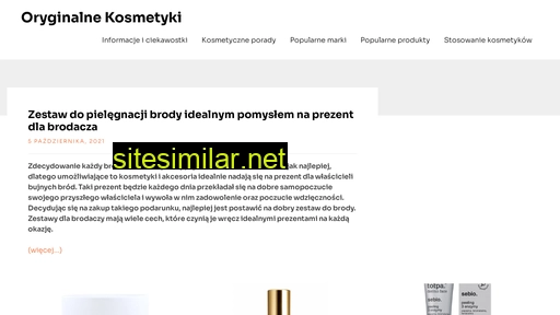 oryginalnekosmetyki.pl alternative sites