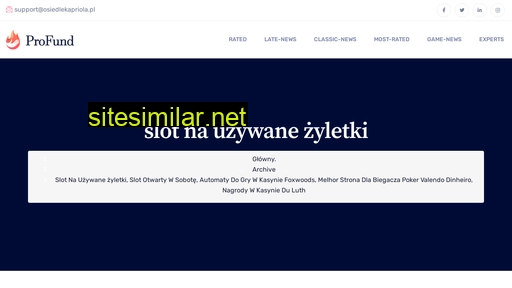 osiedlekapriola.pl alternative sites