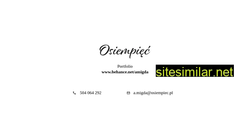 osiempiec.pl alternative sites