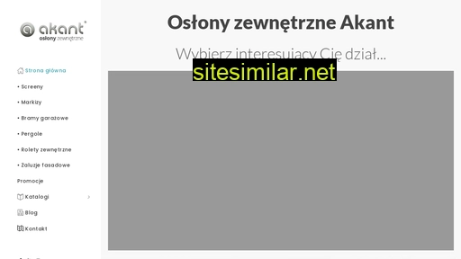 oslonyzewnetrzne-koszalin.pl alternative sites