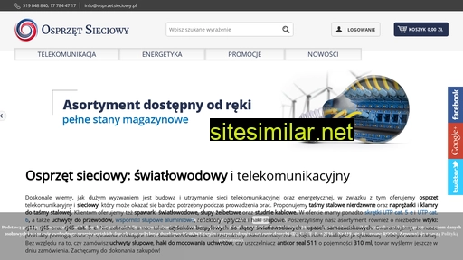 osprzetsieciowy.pl alternative sites