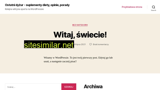 ostatnidyzur.pl alternative sites