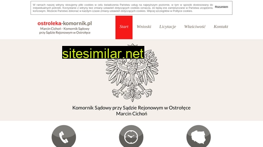 ostroleka-komornik.pl alternative sites