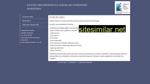 ostrowski-kancelaria.pl alternative sites
