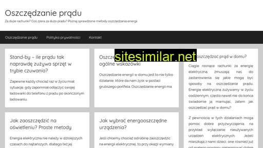 oszczedzanie-pradu.pl alternative sites