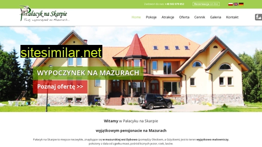 palacyknaskarpie.pl alternative sites