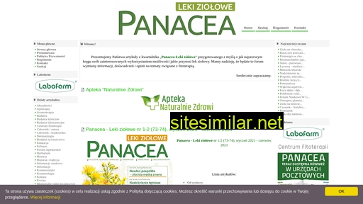 panacea.pl alternative sites