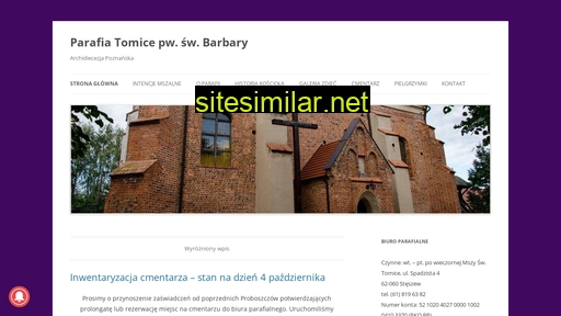 parafia-tomice.pl alternative sites