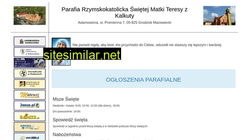 parafiaadamowizna.pl alternative sites
