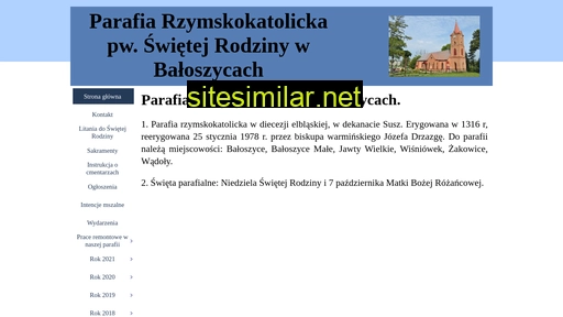 parafiabaloszyce.com.pl alternative sites