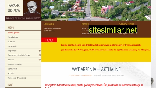 parafiaokszow.pl alternative sites