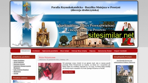parafiaprostyn.pl alternative sites