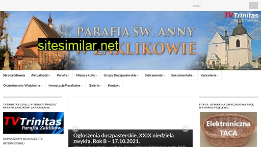 parafiazaklikow.pl alternative sites