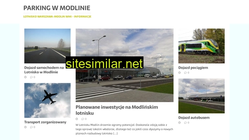 parkinghotelmodlin.pl alternative sites