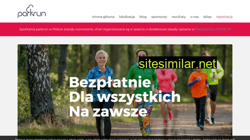 parkrun.pl alternative sites
