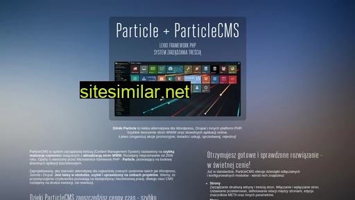 Particlecms similar sites