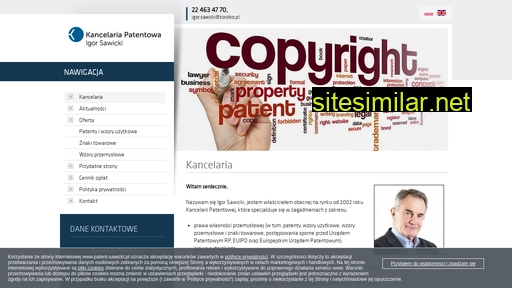 patent-sawicki.pl alternative sites