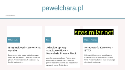 pawelchara.pl alternative sites