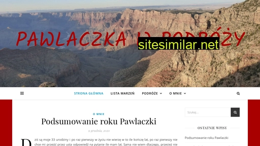 Pawlaczkawpodrozy similar sites