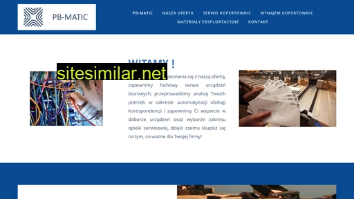 pb-matic.pl alternative sites